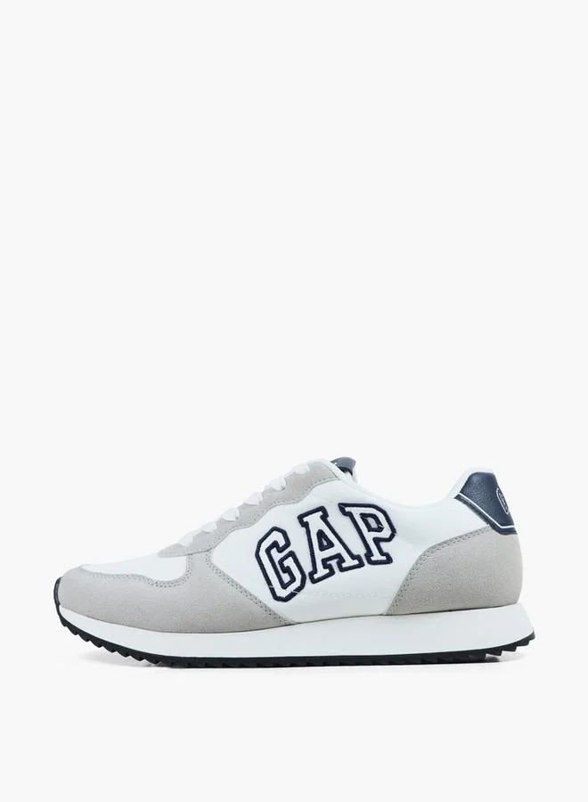 GAP Men Nashville Arch Logo Lace-Up Ankle Sneakers