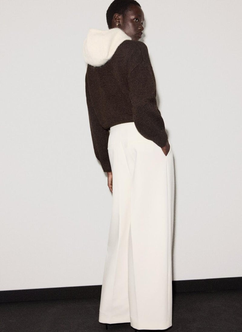 مانجو كنزة صوفية واسعة - Image 2