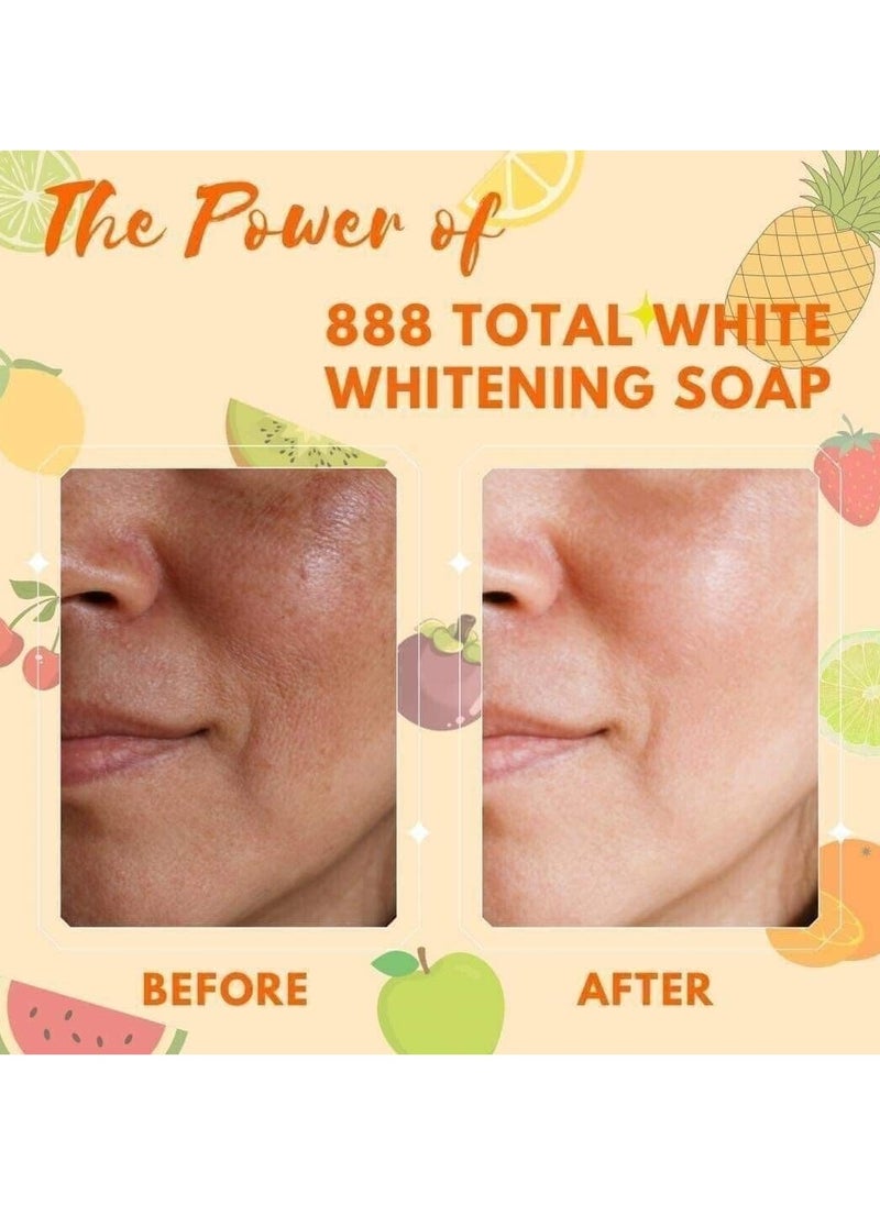 888 TOTAL WHITE - Whitening Lotion and Total White Glutathione Whitening Soap - Image 1