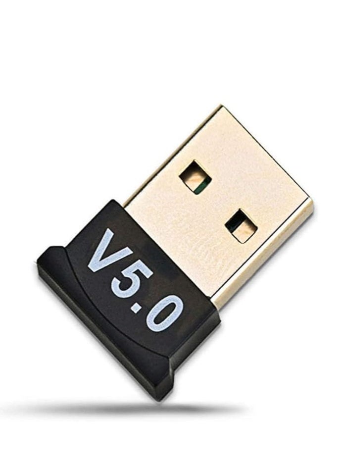 Generic Flink Bluetooth 5.0 USB Dongle Adapter Support Windows 7/8.1/10/XP for PC, Laptop, Mouse, Keyboard, Printers, Headphones, Game Controller  - Image 2