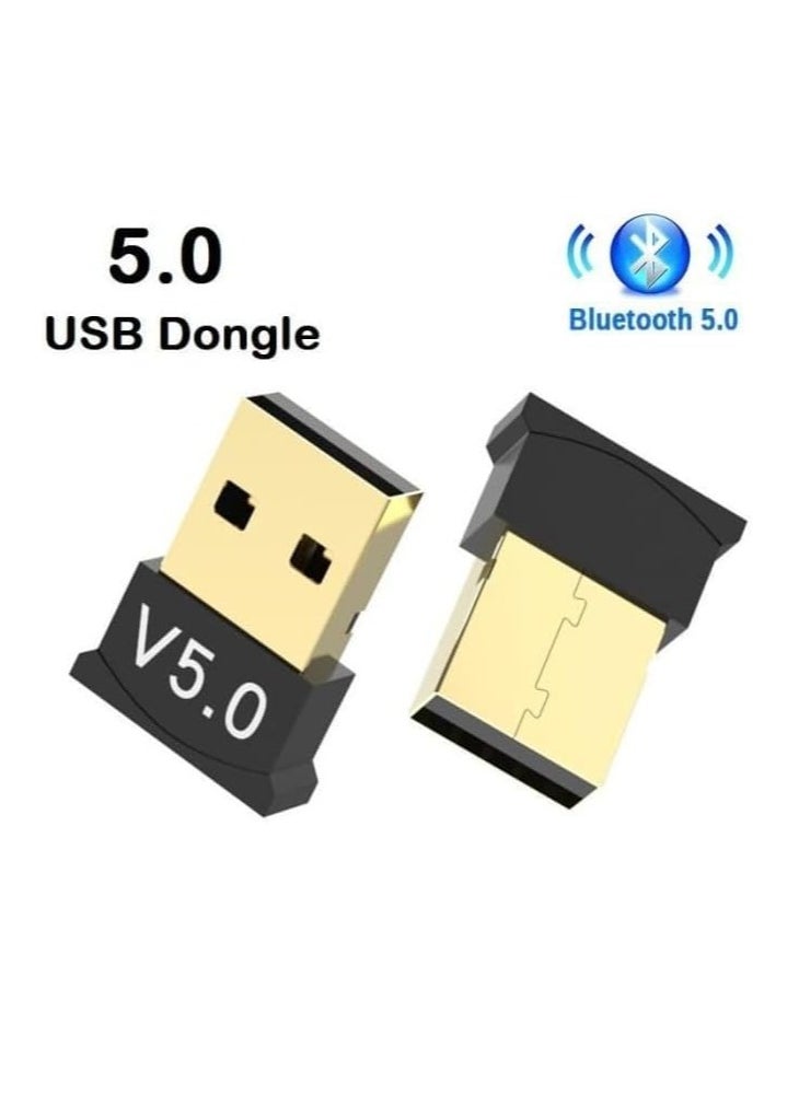 Generic Flink Bluetooth 5.0 USB Dongle Adapter Support Windows 7/8.1/10/XP for PC, Laptop, Mouse, Keyboard, Printers, Headphones, Game Controller  - Image 3