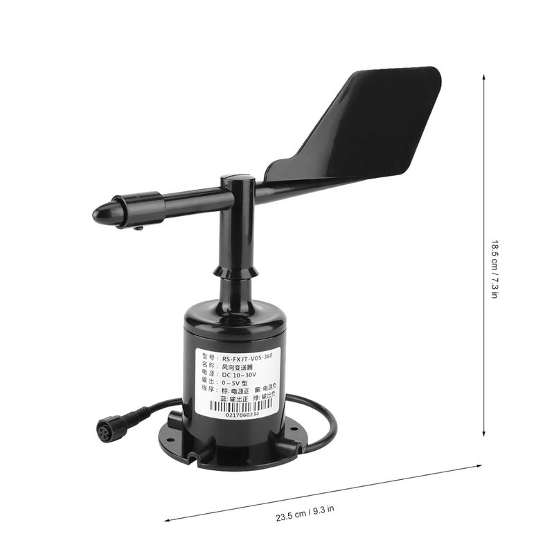 Wind Direction Sensor Transmitter 0 5V 360 Degree High Accuracy Anti Corrosion Housing - Image 3