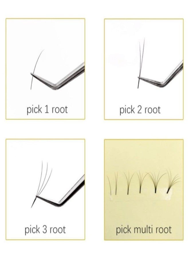 بيد وصلات رموش BID متعددة الأحجام، رموش جاهزة مجمعة مسبقًا (10 مم، انحناء 0.05 D) - Image 3
