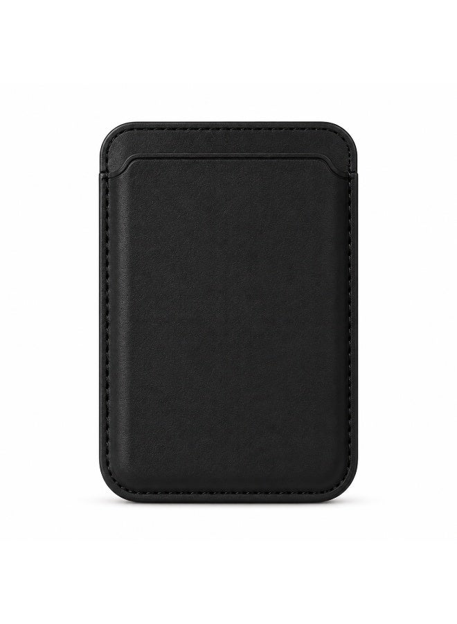 KeyAmor Magsafe Wallet Compatible with iPhone 16 & iPhone 15 Pro Max MagSafe Secure Credit Card Holder Vegan Leather Magnetic Card Wallet Holder Apple iPhone 16,15,14,13,12 Compatible with gift box - Image 1
