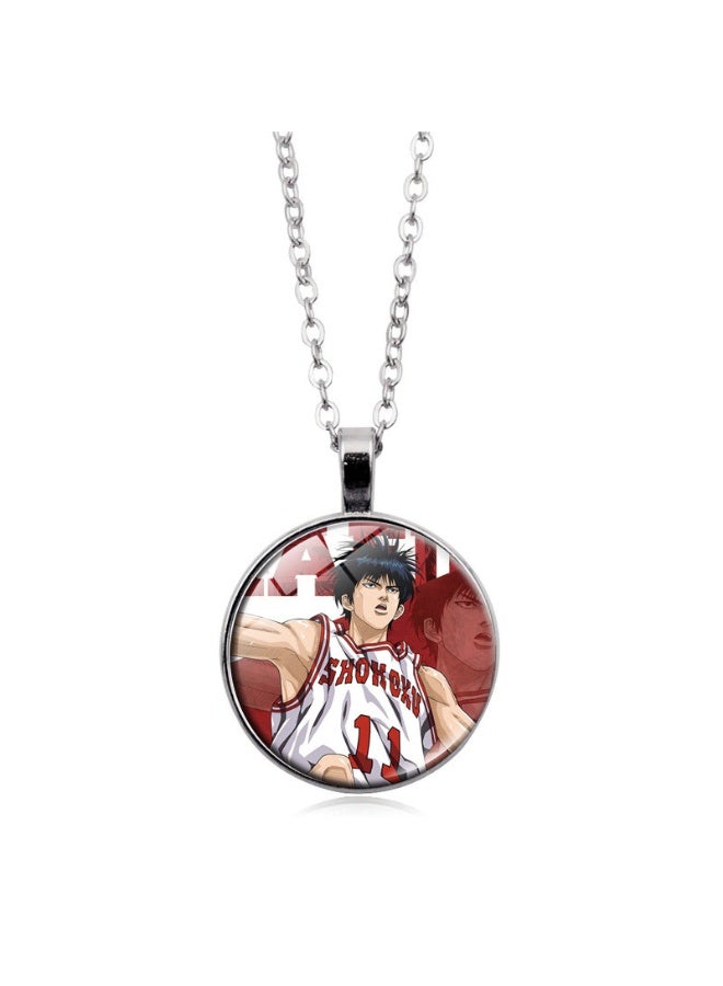 KUYING New Slam Dunk Pendant Sweater Chain Jewelry 