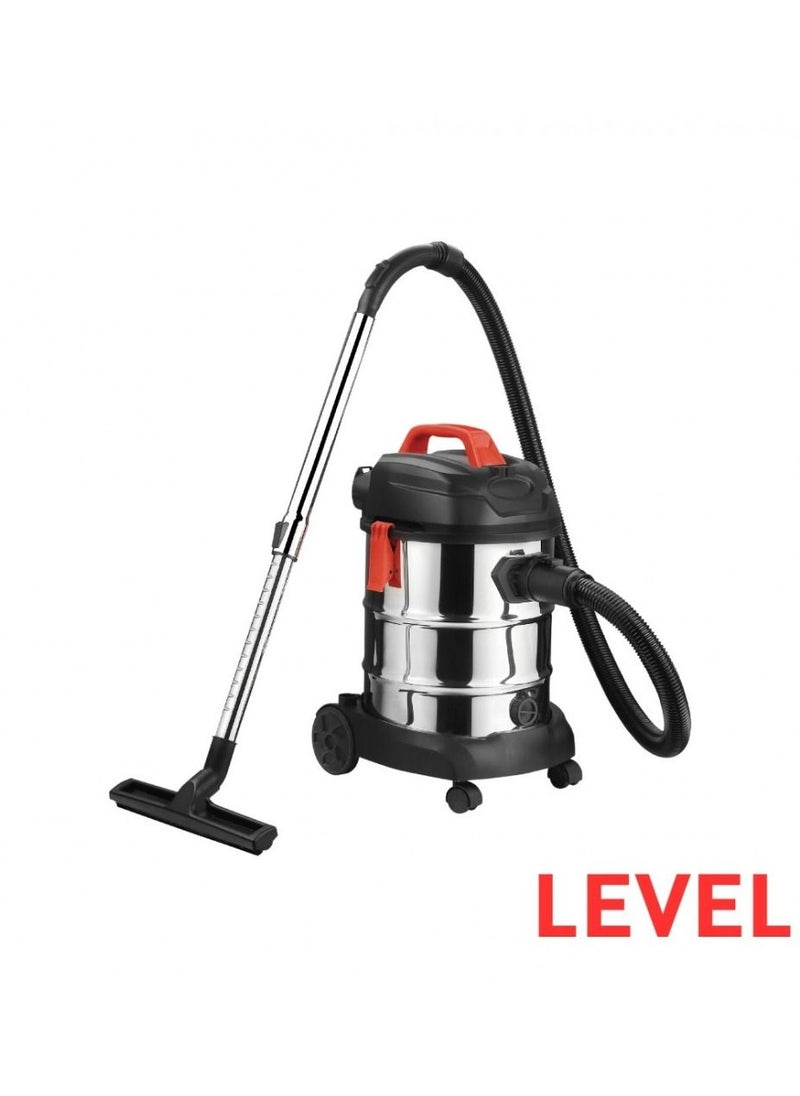 Level - Vacuum cleaner barrel level wet dry 25 liters 1600 watt Model No. LV-25WDC - Image 1