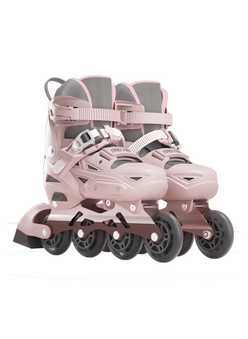 sway Roller Skate Shoes for Kids Adjustable Inline skates for Boys and Girls Beginners - Image 1