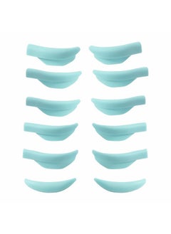 ICONSIAM Lash Lift Pad Shield Ultra Curl Eyelash Pads Mega L Shape Perm Rod Roller With 6 Size Silicone Guard Lifting Eyelashes Up Rapidly Diy Perming At Home Dolphin Rods Stay Well Won'T Escape From Eyes  - Image 1