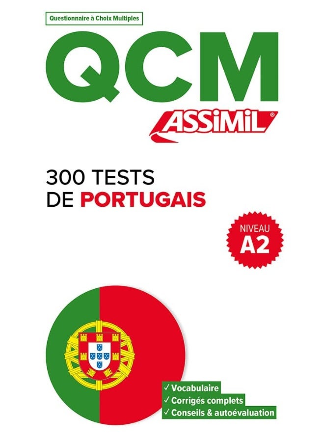 QCM 300 Tests Portugais Niveau A2 - Image 1