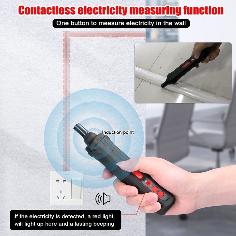 250r/min 3.0Nm Screwdriver Metal Bits Set Multifunctional Screwdrivers Repairing Tool Kit Electric Screw Driver with 3pcs LED Light for Mobilephones Computers Home Appliances - Image 5