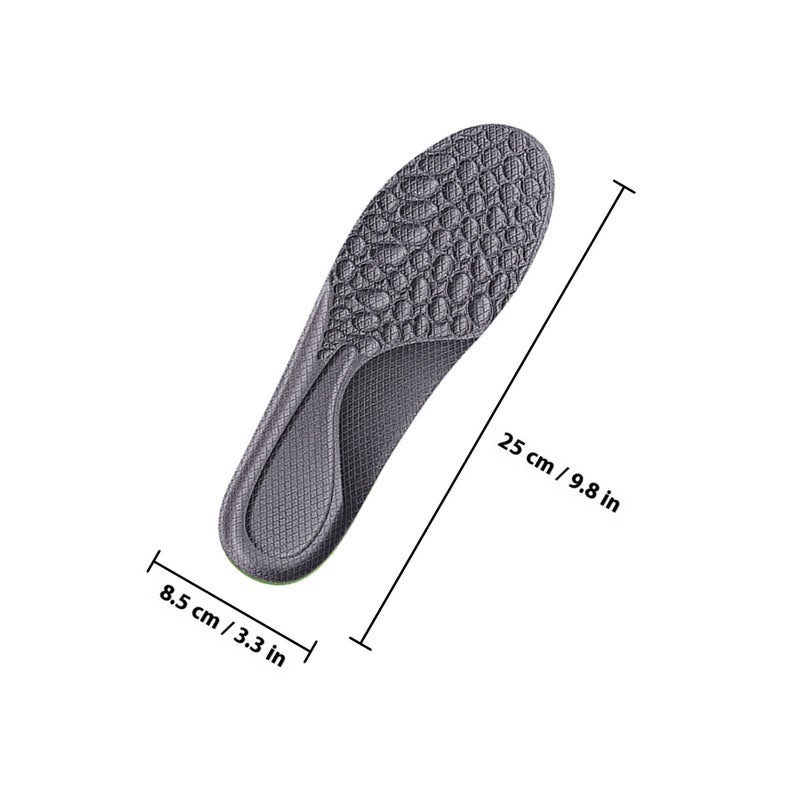 1 Pair of Shocks Absorption Shoe Pads Portable Foot Insoles Breathable Sports Insoles - Image 2