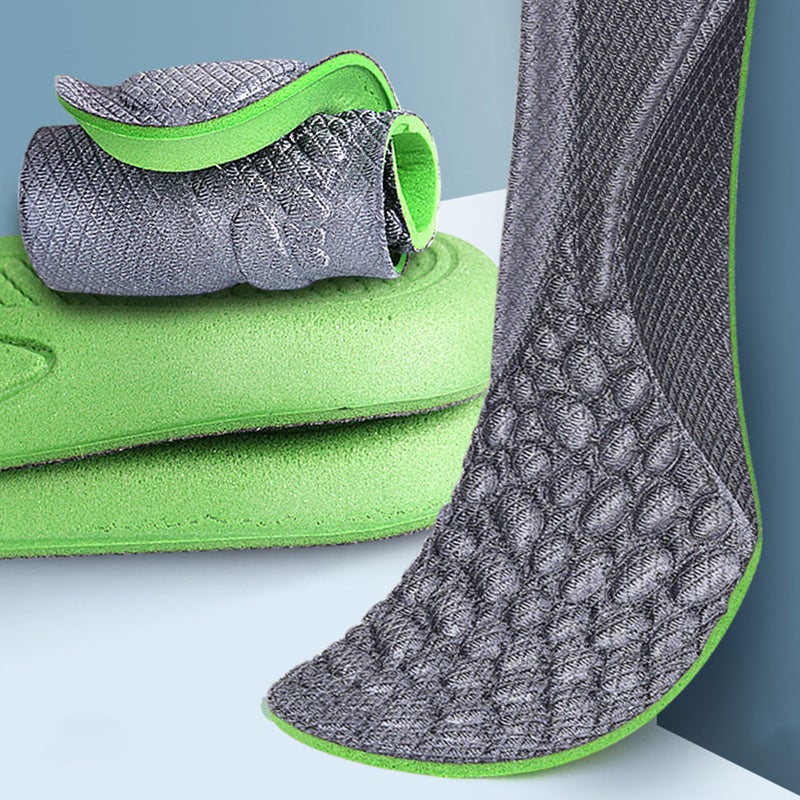 1 Pair of Shocks Absorption Shoe Pads Portable Foot Insoles Breathable Sports Insoles - Image 4