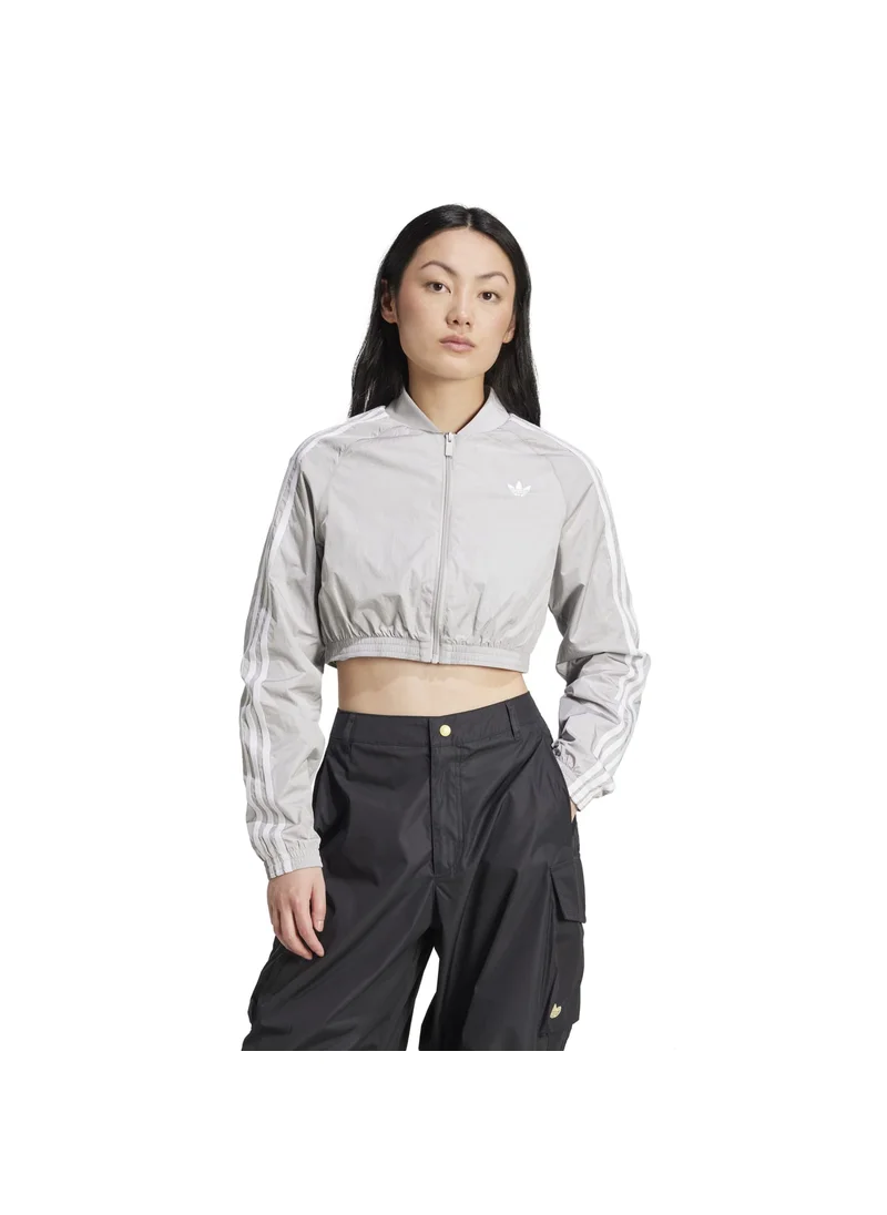 Adidas adidas TEAMGEIST TT Grey Originals Women TRACK TOPS
