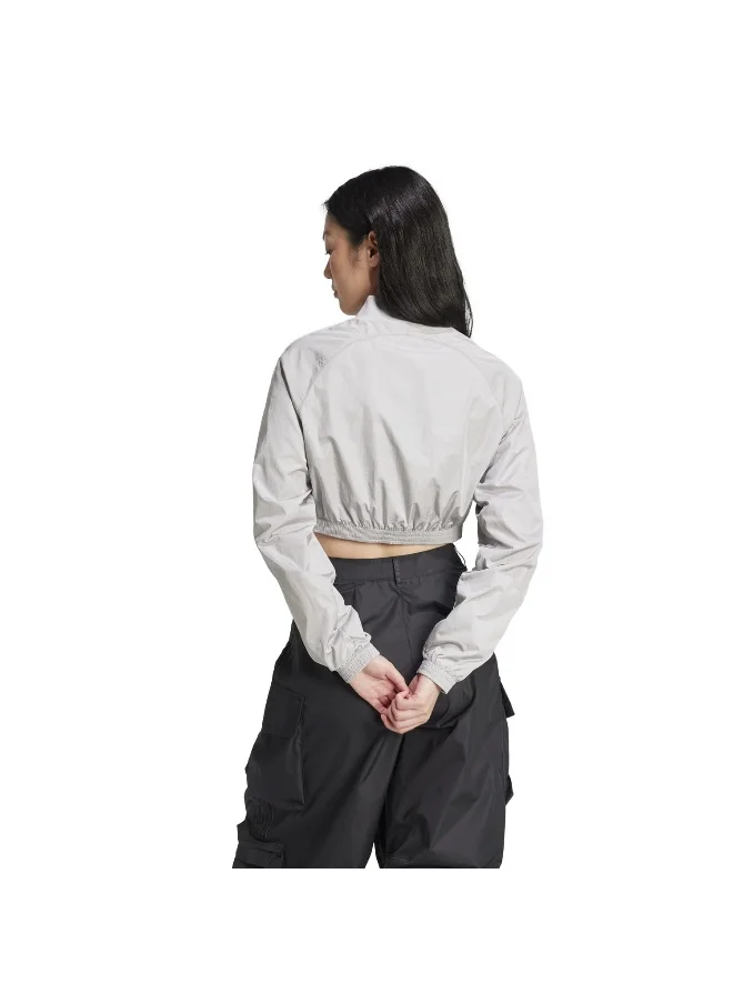 اديداس اوريجينالز adidas TEAMGEIST TT Grey Originals Women TRACK TOPS