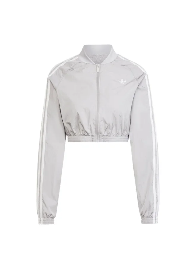adidas Originals adidas TEAMGEIST TT Grey Originals Women TRACK TOPS