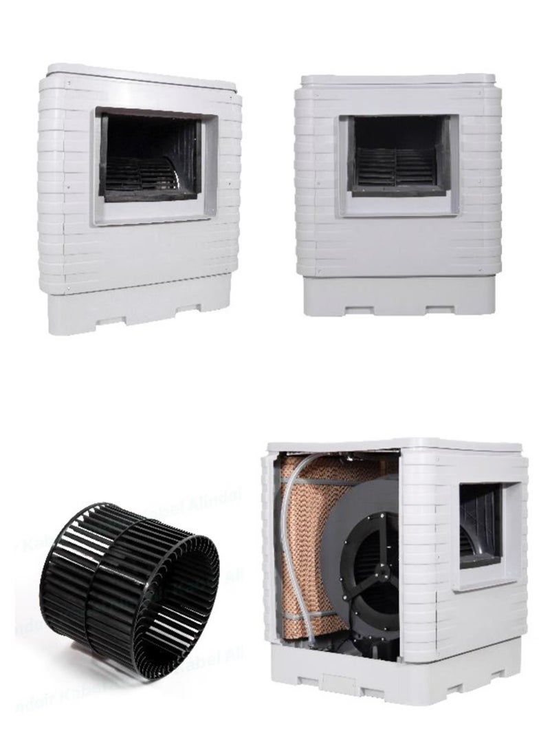 Aston Turkish Desert Air Cooler, 10.000 m3 /h, BLDC Motor, 1HP,  Automatic Drainage, Remote control,  240V, 60 Hz - PLUS-10