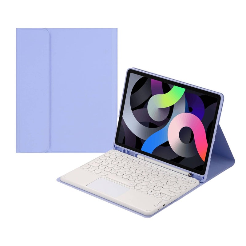 DGG White Keyboard iPad Case Compatible with iPad Air - Image 1