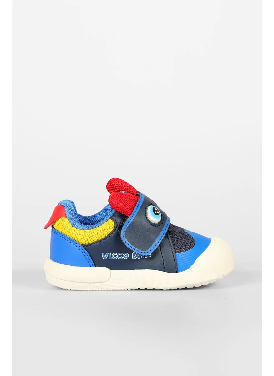 فيكو Loca Printed Baby Boy Navy Blue Casual Shoes