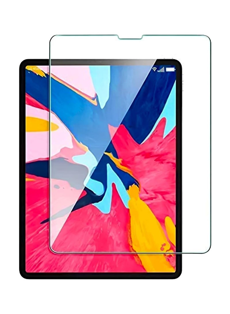 واقي شاشة من الزجاج المقوى شفاف للغاية سهل التركيب مقاوم للخدش بدرجة صلابة 9H لجهاز iPad Pro مقاس 12.9 بوصة (2022/2021/2020/2018)  - Image 1