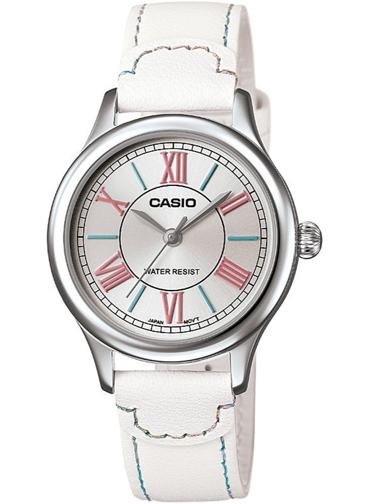 كاسيو ساعة كاسيو LTP-E113L-7ADF النسائية، كوارتز، عرض تناظري - Image 1