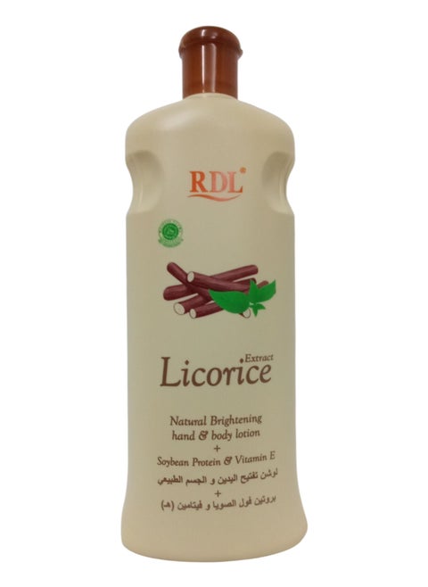 Whitening Body Llotion With Licorice Extract 600 ml