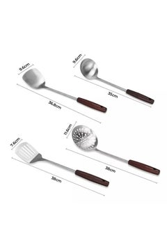 EVEREEN Stainless Steel 16 Pcs Pots and Pans Set, Nonstick Cookware Set Kitchen Cooking Set with Utensil  - Image 5