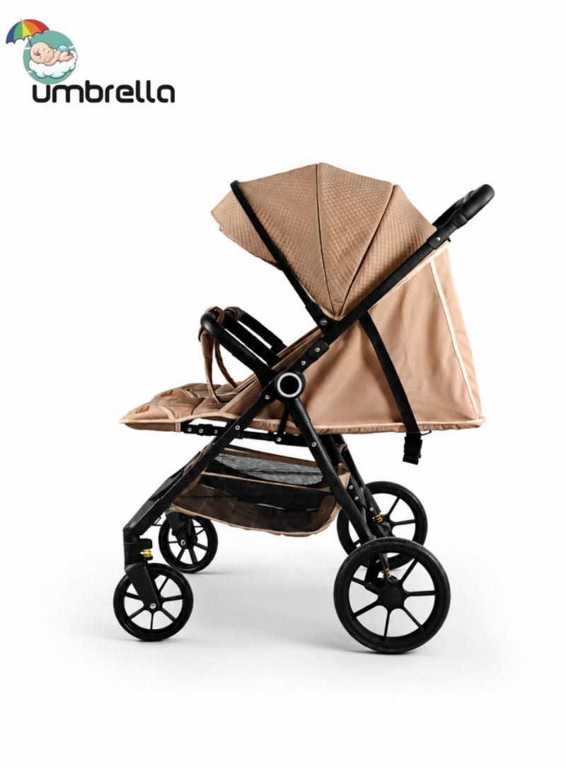 umbrella STROLLER TWINS UMBRELLA HIGH QUALITY FLIP ARM - Image 3