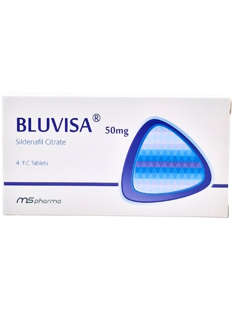 BLUVISA 50MG TABLETS 4'S