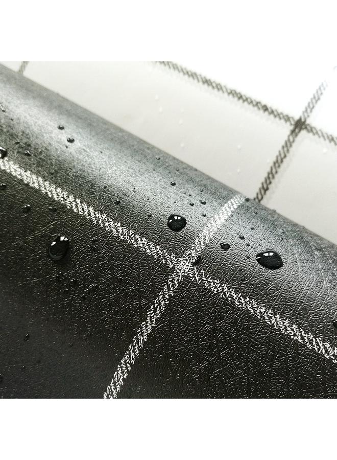 Bluejw Self-Adhesive Wallpaper Bedroom Background Wall Wallpaper Self-Sticker Kitchen Ins Style Plaid Dormitory Renovation Wall Sticker - Image 5