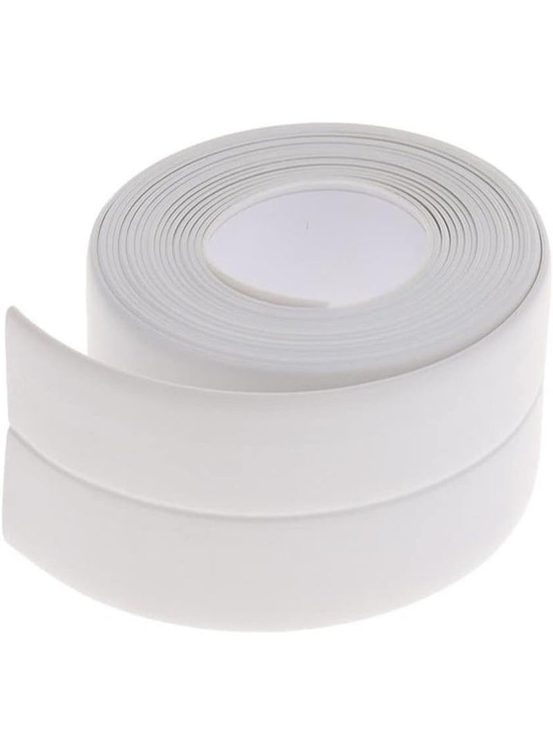 Altheqa 3.2m Sealing Strip Bathroom Shower Sink Bath Tape Caulk Strip Self Adhesive Waterproof Wall Sticker for Bathroom Kitchen - Image 2