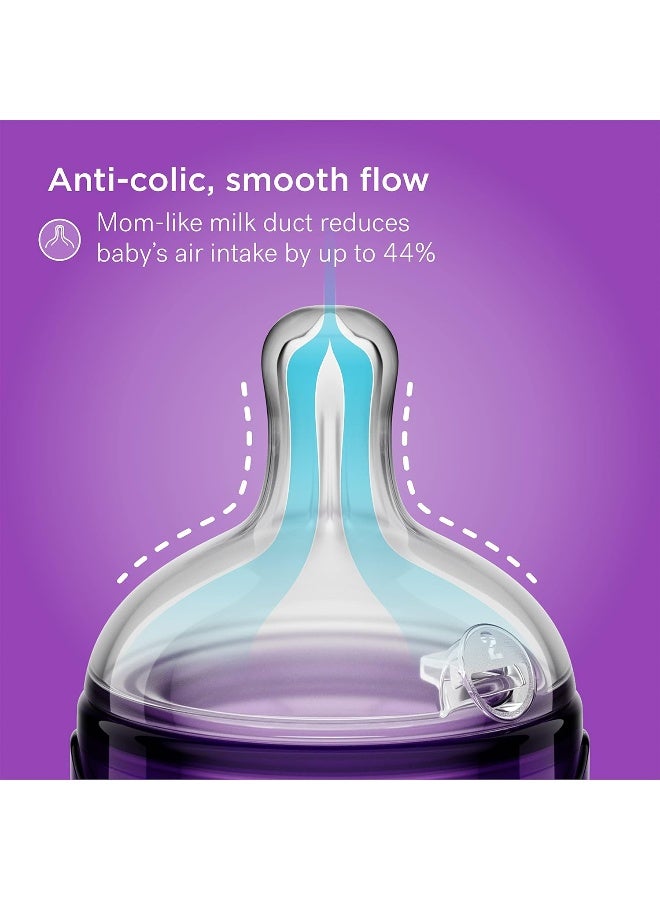 Smilo Baby Bottle Set with Stage 0 Slow Flow Anti Colic - Image 3