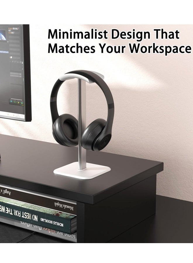 Aluminum Headphone Stand Desk Holder for All Headphones - Image 5