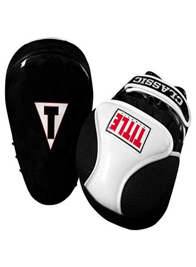Title Boxing Classic Pro-Style Trainer's Mitts - Boxing Pads, Muay Thai Pads, Punching Focus Mitt, Boxing Equipment, Punching Pads, MMA Equipment Kickboxing - Image 5