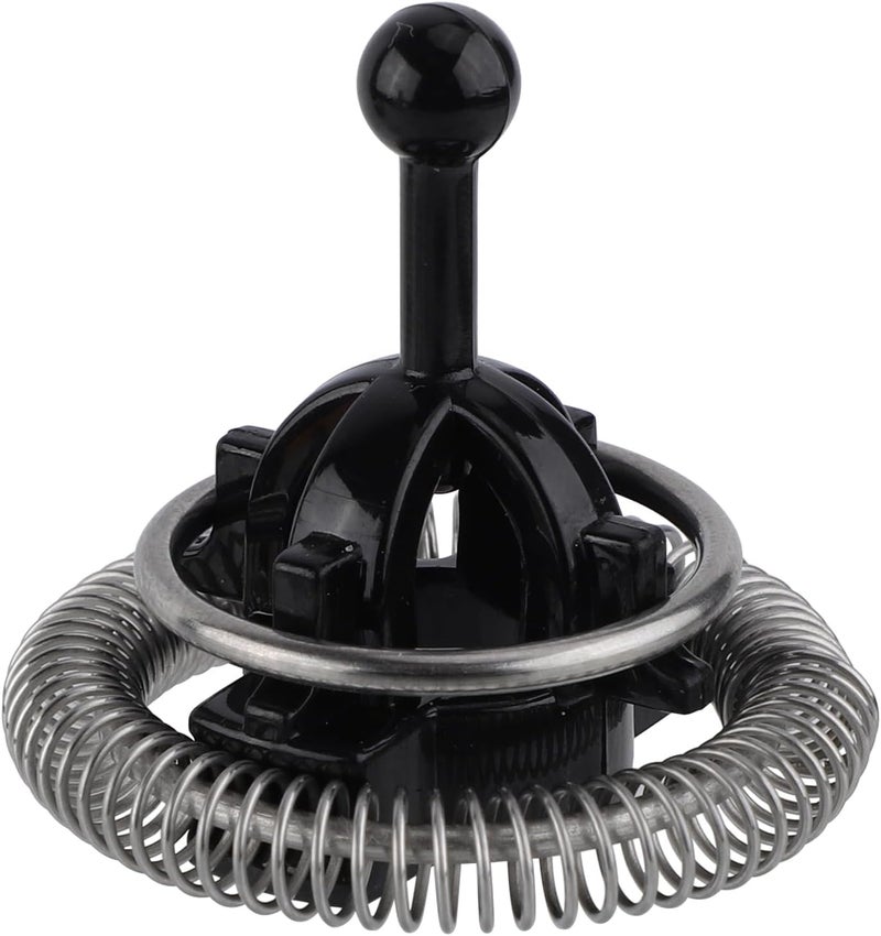 HYRAINBOW Milk Frother Replacement Whisk, Compatible with Nespresso Milk Frother 3/4/Plus, Modern Black Plastic & Stainless Steel Whisk with Nespresso Coffee Machine Accessories - Image 1