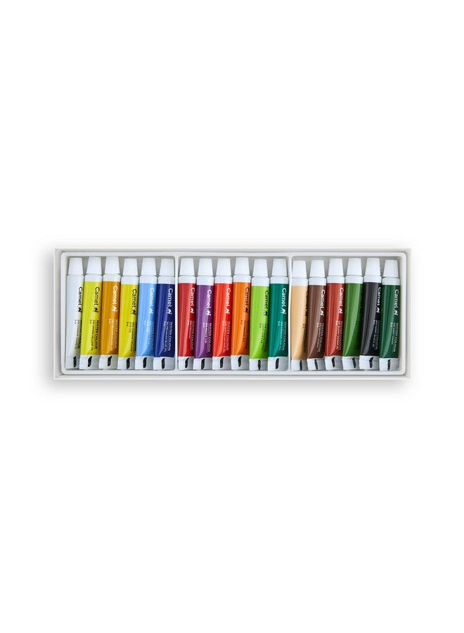Camel Student Water Color Tube-5Ml Tubes,18 Shades,Multicolour - Image 1