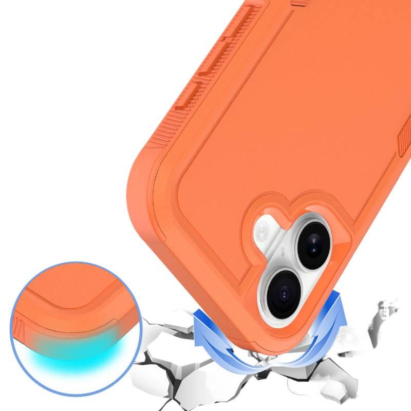 MS TPU+PC Double-Layer Case for iPhone 17 / 17 Air / 17 Pro / 17 Pro Max with Shockproof and Drop Protection plus Shockproof plus Double-Layer Design plus Scratch Resistant in Black - Image 4