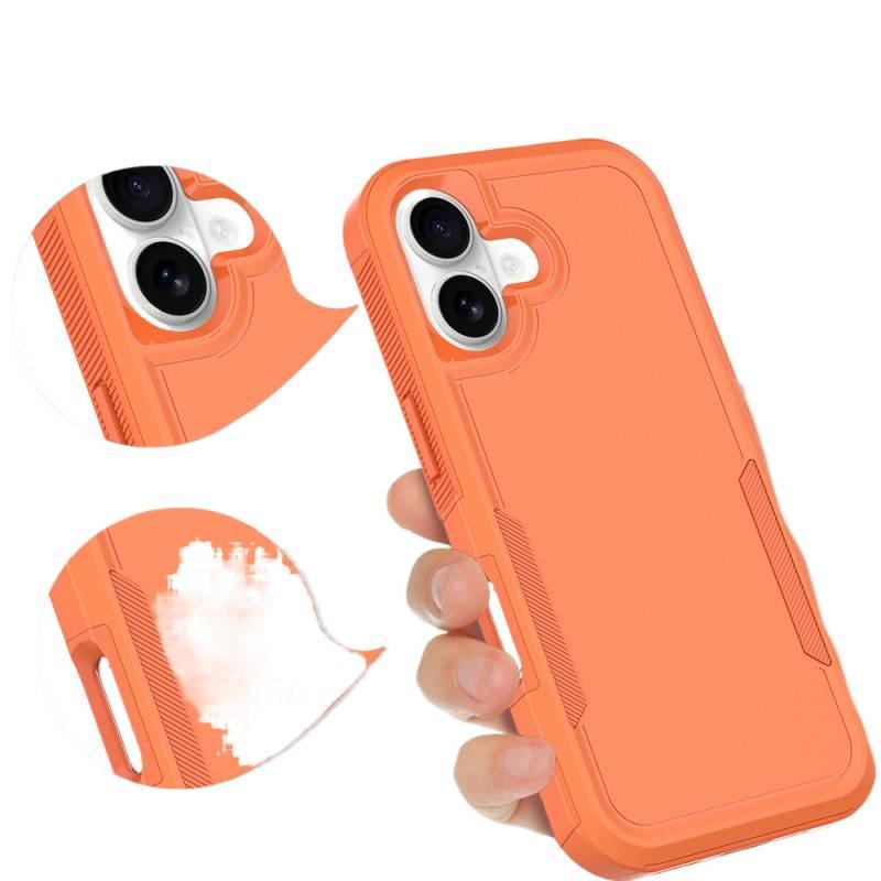 MS TPU+PC Double-Layer Case for iPhone 17 / 17 Air / 17 Pro / 17 Pro Max with Shockproof and Drop Protection plus Shockproof plus Double-Layer Design plus Scratch Resistant in Black - Image 3