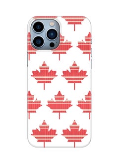Stylizedd Case for Apple iPhone 14 Pro Max Slim Snap Classic Series Mobile Cover Hard PC Shield Matte Finish Print - Maple Mitten 