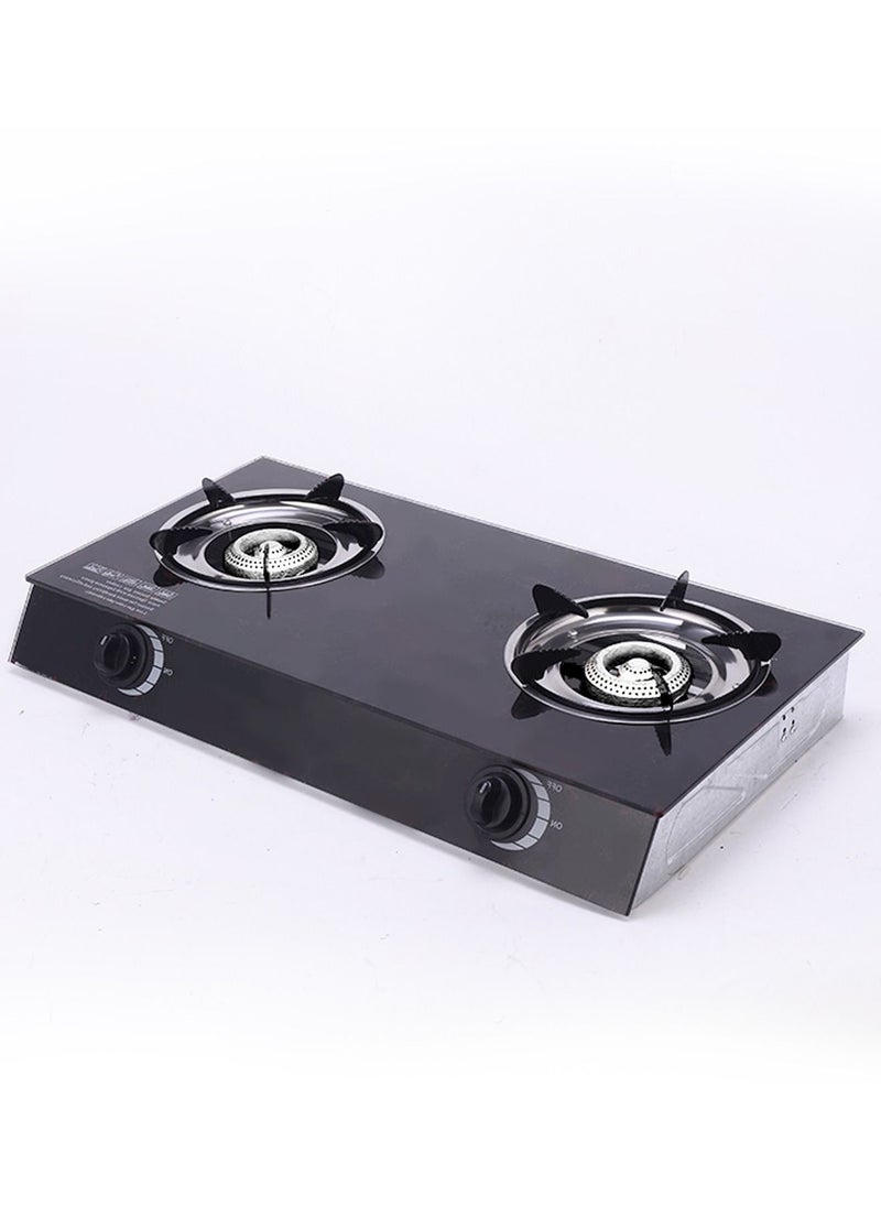 MACEST 2 Burner Tempered Glass Gas Stove  - Image 4