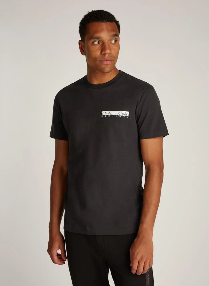 CALVIN KLEIN Logo Crew Neck T-Shirt