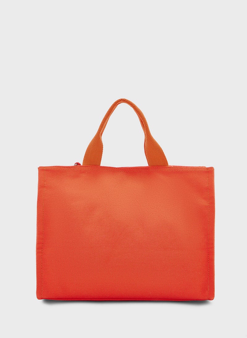 Ginger Smiley Mini Tote Bag  - Image 2
