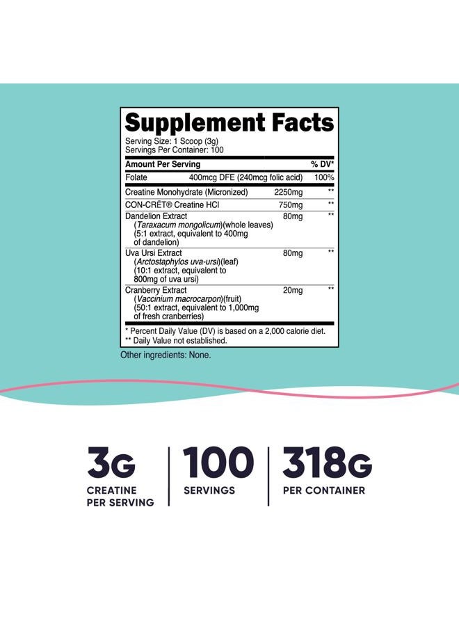 Nutricost Creatine Monohydrate Powder for Women, Micronized, Unflavored, 100 Servings - Vegetarian, Non-GMO, Gluten Free - Image 2