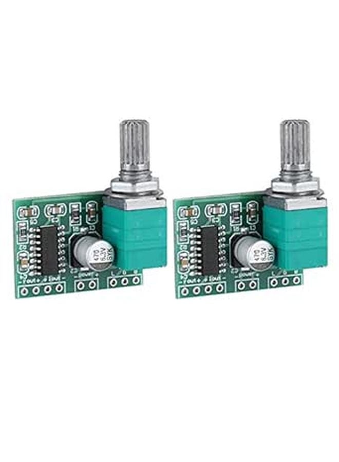 PAM8403 Mini 5V Digital Amplifier Module Audio Card Set of 2 for Home Entertainment - Image 1