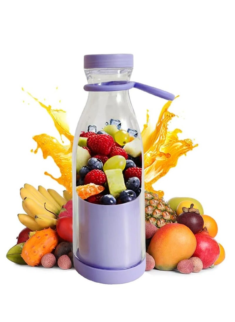 DubaiGallery - Fresh Juice portable blender mini fruit mixer Smoothie Maker With Wireless Charg - Image 1