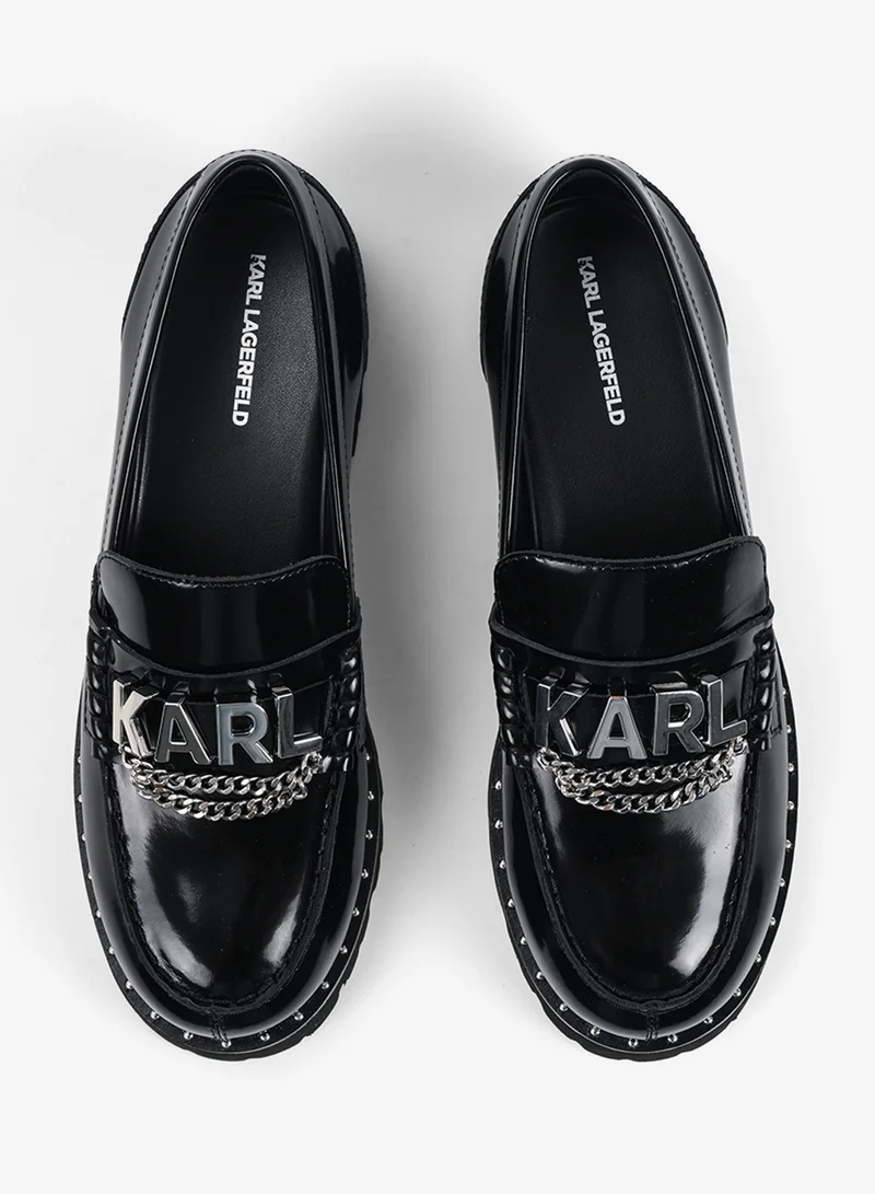 Karl Lagerfeld  Lowell Charm Loafers for Women | Best Price UAE