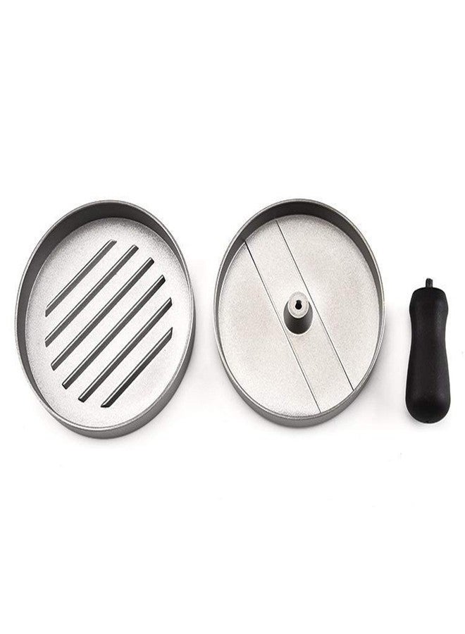 XIALUO Non-Stick Burger Press Aluminum Hamburger Patty Maker，Non-Stick Burger Press Set - Perfectly Formed Hamburger Maker Sheets Aluminum Burger Press Model Maker for BBQ Grill - Image 5