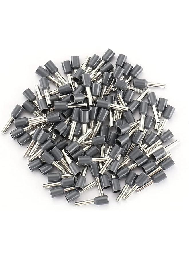 PROMASS promass 100PCS Insulated Cord Pin End Terminal (4mm Grey)  - Image 1