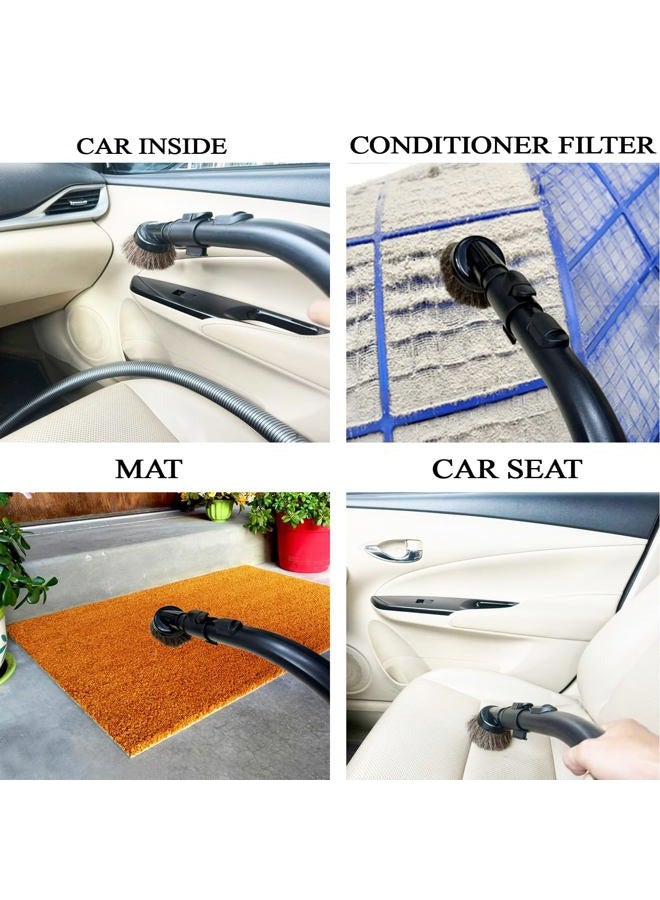 GHAMADE Vacuum Attachments & Accessories Compatible with Miele Vacuum Cleaners (Round Horsehair Dusting Brush) - Image 3