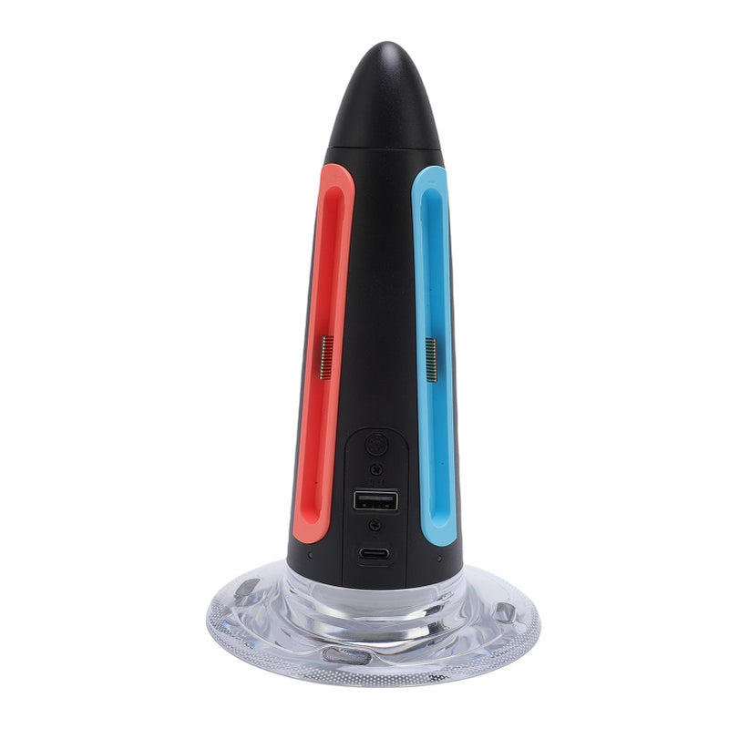 محطة شحن 4 في 1 لجهازي تحكم مع إضاءة LED RGB وتوسعة USB وحماية من الشحن الزائد - Image 2