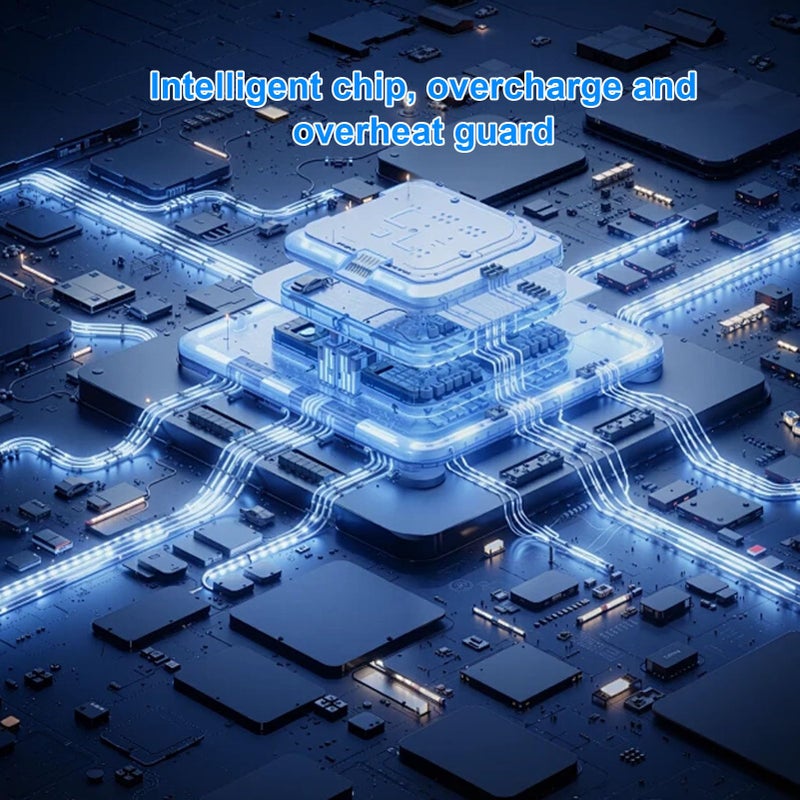 محطة شحن 4 في 1 لجهازي تحكم مع إضاءة LED RGB وتوسعة USB وحماية من الشحن الزائد - Image 3